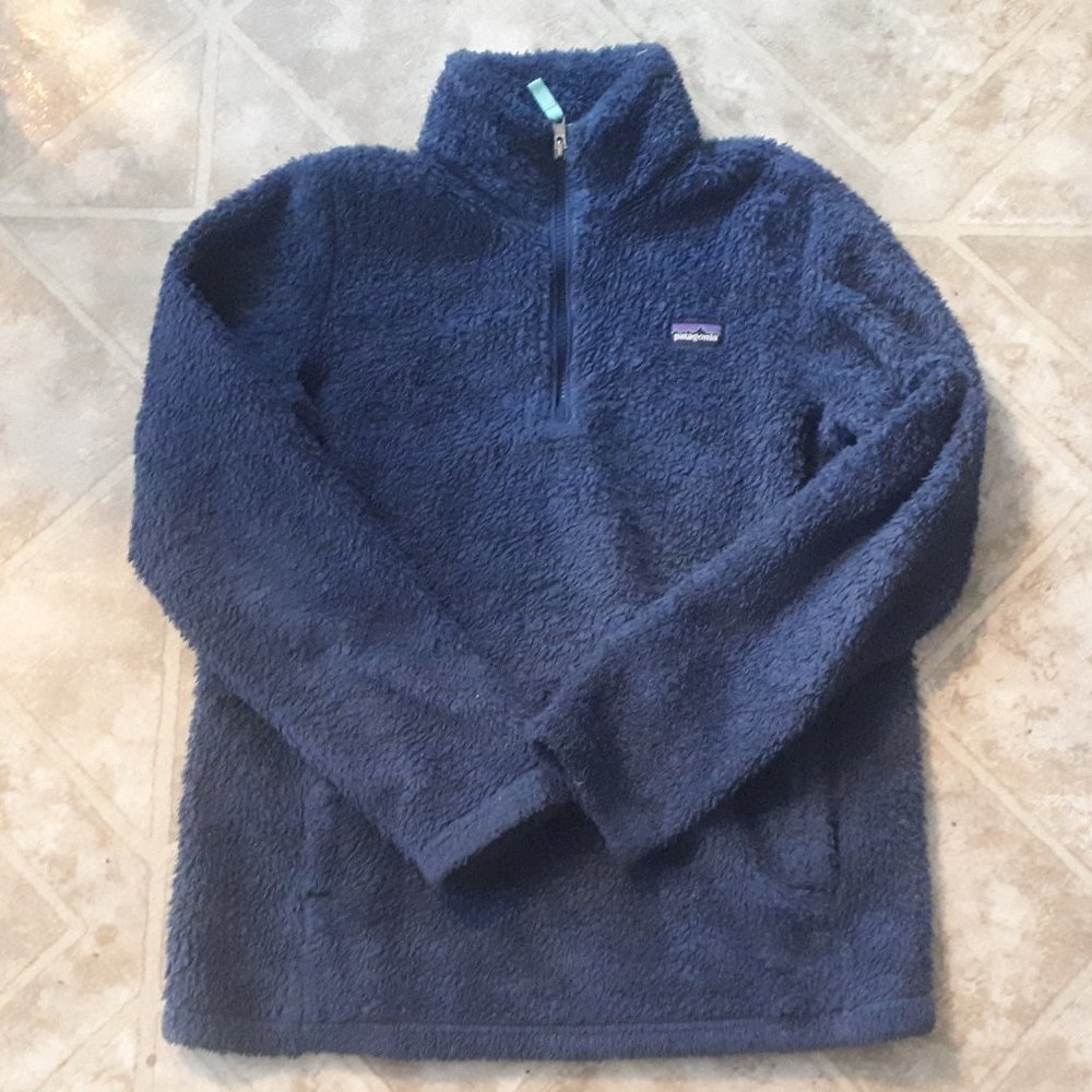 SOLD-Patagonia Los Gatos 1/4 zip sweater (Women's SM/XS, Girls XL)